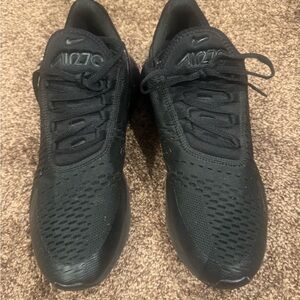 Nike Air Max 270 Men's Athletic Shoes - Black